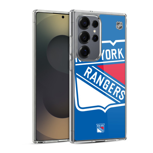 NHL New York Rangers Oversized Soft Gel Case for Samsung Galaxy S25 Ultra & MagSafe