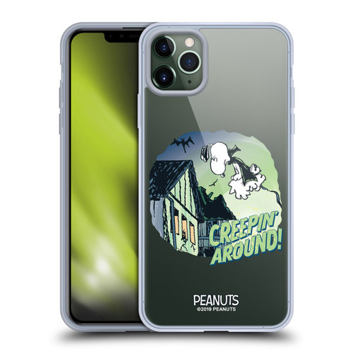 Peanuts Spooktacular Snoopy Vampire Soft Gel Case for Apple iPhone 11 Pro Max & MagSafe
