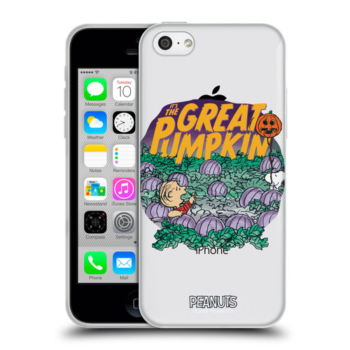 Peanuts Spooktacular Linus And Snoopy Soft Gel Case for Apple iPhone 5c