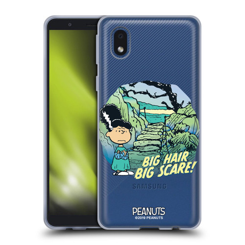 Peanuts Spooktacular Lucy Big Hair Soft Gel Case for Samsung Galaxy A01 Core (2020)