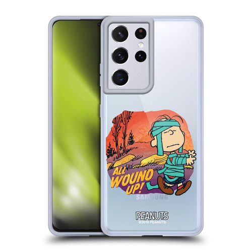 Peanuts Spooktacular Linus Mummy Soft Gel Case for Samsung Galaxy S21 Ultra 5G & MagSafe