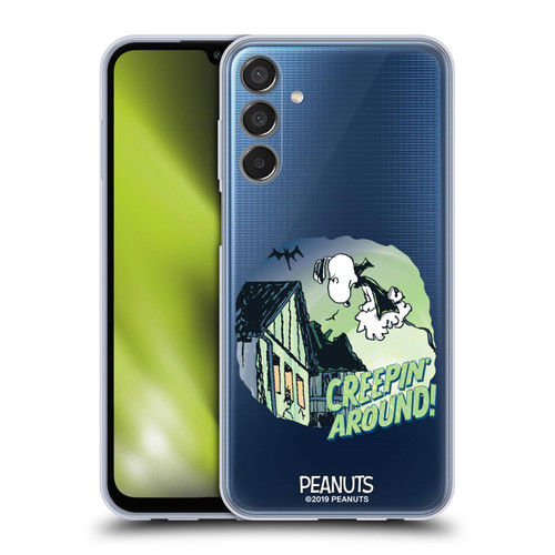 Peanuts Spooktacular Snoopy Vampire Soft Gel Case for Samsung Galaxy M15/F15 5G