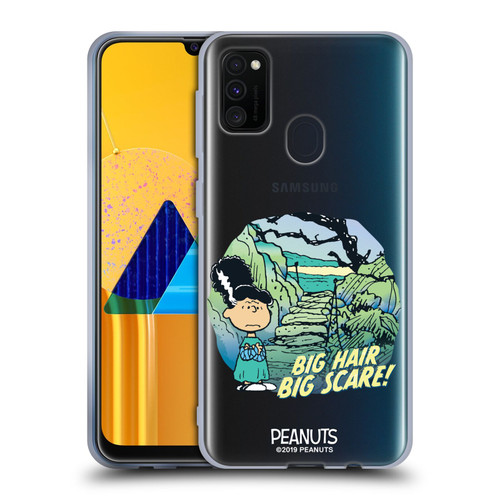 Peanuts Spooktacular Lucy Big Hair Soft Gel Case for Samsung Galaxy M30s (2019)/M21 (2020)
