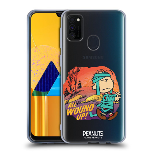 Peanuts Spooktacular Linus Mummy Soft Gel Case for Samsung Galaxy M30s (2019)/M21 (2020)