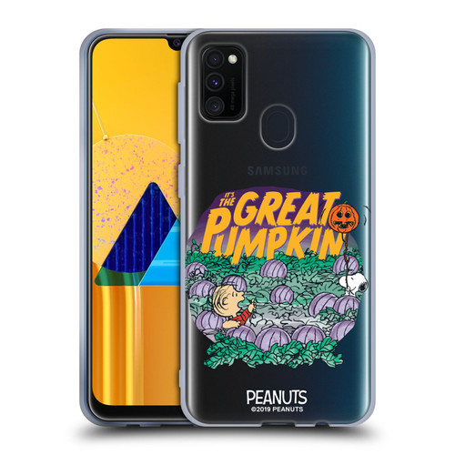 Peanuts Spooktacular Linus And Snoopy Soft Gel Case for Samsung Galaxy M30s (2019)/M21 (2020)