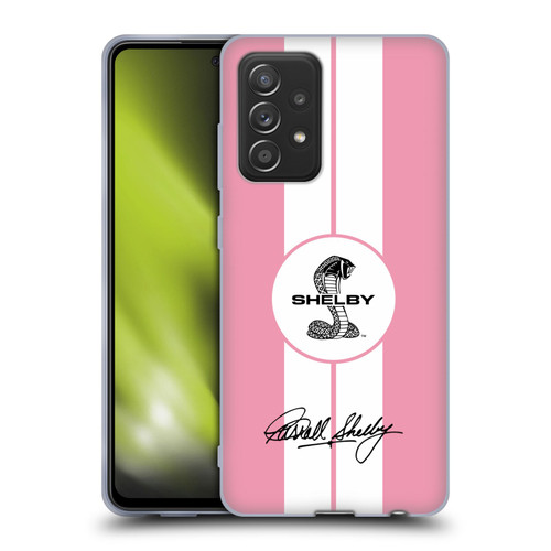 Shelby Car Graphics 1965 427 S/C Pink Soft Gel Case for Samsung Galaxy A52 / A52s / 5G (2021)
