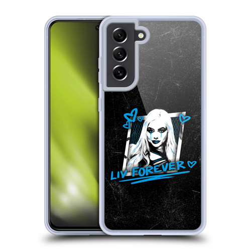 WWE Liv Morgan Liv Forever Soft Gel Case for Samsung Galaxy S21 FE 5G & MagSafe