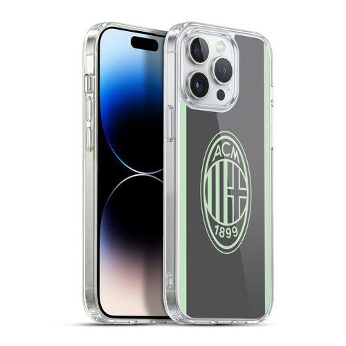 AC Milan 2024/25 Crest Kit Third Soft Gel Case for Apple iPhone 13 Pro Max & MagSafe
