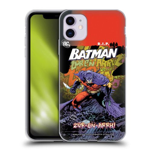 Batman DC Comics Iconic Comic Book Costumes Zur-En-Arrh Soft Gel Case for Apple iPhone 11