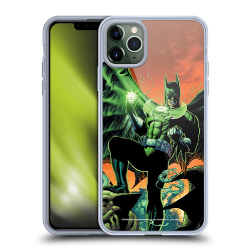 Batman DC Comics Iconic Comic Book Costumes Green Lantern Soft Gel Case for Apple iPhone 11 Pro Max & MagSafe
