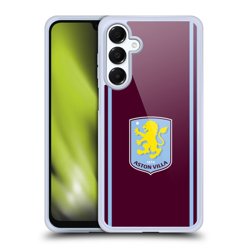 Aston Villa Football Club 2024/25 Crest Kit Home Soft Gel Case for Samsung Galaxy A16 5G & MagSafe