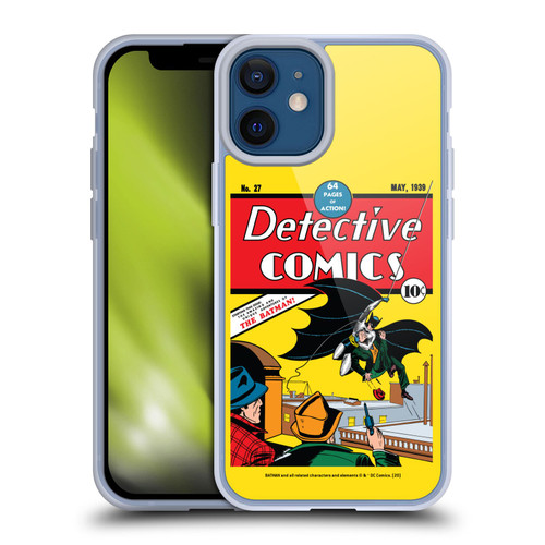 Batman DC Comics Iconic Comic Book Costumes Detective Comics #27 Soft Gel Case for Apple iPhone 12 Mini & MagSafe