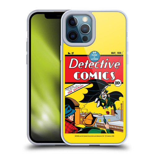 Batman DC Comics Iconic Comic Book Costumes Detective Comics #27 Soft Gel Case for Apple iPhone 12 Pro Max & MagSafe