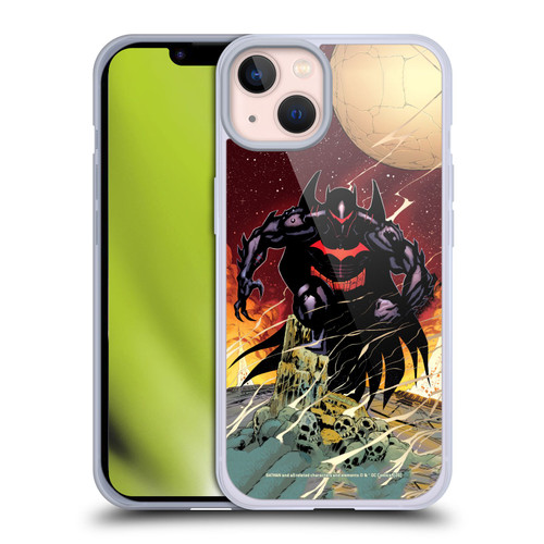 Batman DC Comics Iconic Comic Book Costumes Hellbat Soft Gel Case for Apple iPhone 13