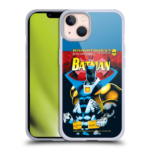 Batman DC Comics Iconic Comic Book Costumes Knightquest Soft Gel Case for Apple iPhone 13