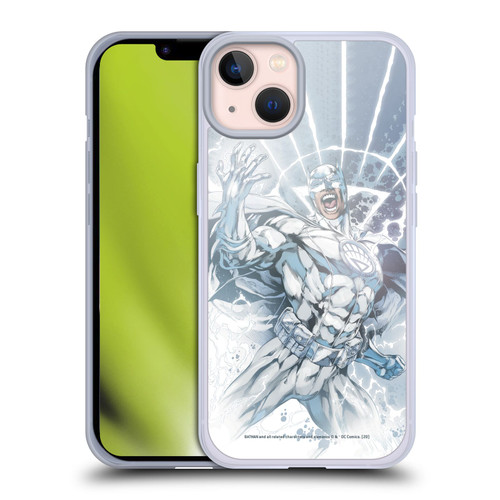 Batman DC Comics Iconic Comic Book Costumes White Lantern Brightest Day Soft Gel Case for Apple iPhone 13