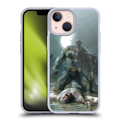 Batman DC Comics Iconic Comic Book Costumes The Dark Knight Returns Soft Gel Case for Apple iPhone 13 Mini & MagSafe