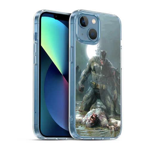 Batman DC Comics Iconic Comic Book Costumes The Dark Knight Returns Soft Gel Case for Apple iPhone 13 Mini & MagSafe