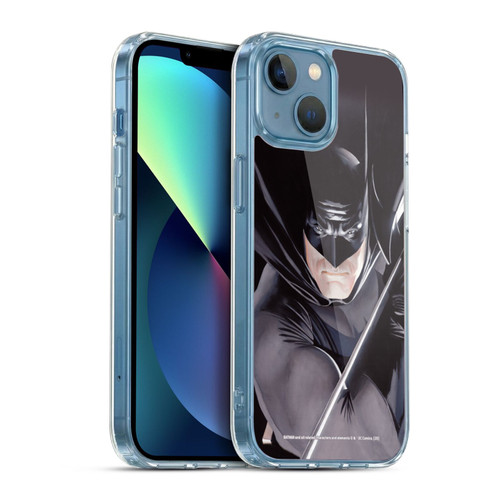 Batman DC Comics Iconic Comic Book Costumes Mythology Soft Gel Case for Apple iPhone 13 Mini & MagSafe