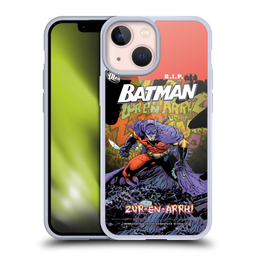 Batman DC Comics Iconic Comic Book Costumes Zur-En-Arrh Soft Gel Case for Apple iPhone 13 Mini & MagSafe