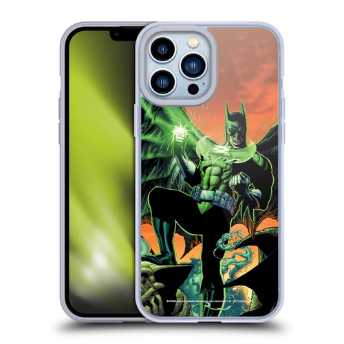Batman DC Comics Iconic Comic Book Costumes Green Lantern Soft Gel Case for Apple iPhone 13 Pro Max & MagSafe