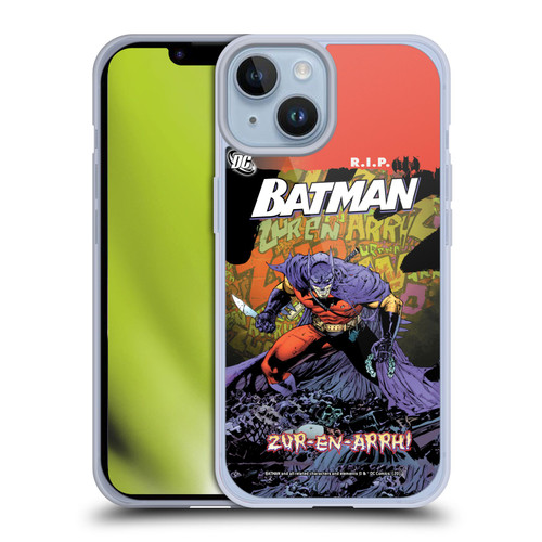 Batman DC Comics Iconic Comic Book Costumes Zur-En-Arrh Soft Gel Case for Apple iPhone 14