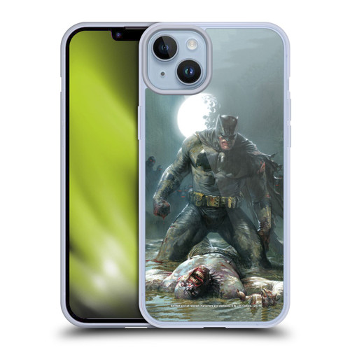Batman DC Comics Iconic Comic Book Costumes The Dark Knight Returns Soft Gel Case for Apple iPhone 14 Plus