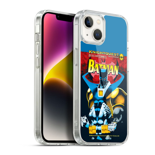 Batman DC Comics Iconic Comic Book Costumes Knightquest Soft Gel Case for Apple iPhone 14 Plus & MagSafe