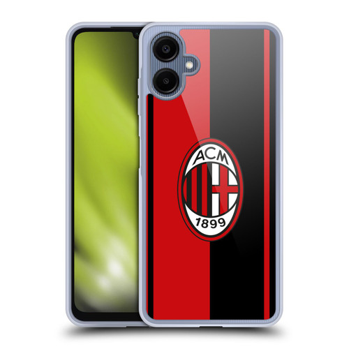 AC Milan Crest Red And Black Soft Gel Case for Samsung Galaxy A06 4G