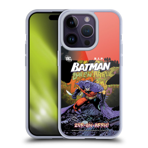Batman DC Comics Iconic Comic Book Costumes Zur-En-Arrh Soft Gel Case for Apple iPhone 14 Pro & MagSafe