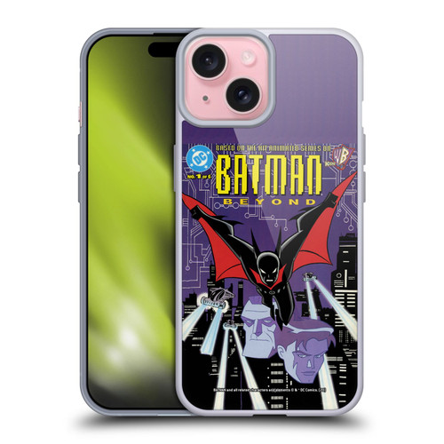 Batman DC Comics Iconic Comic Book Costumes Beyond Terry McGinnis Soft Gel Case for Apple iPhone 15 & MagSafe