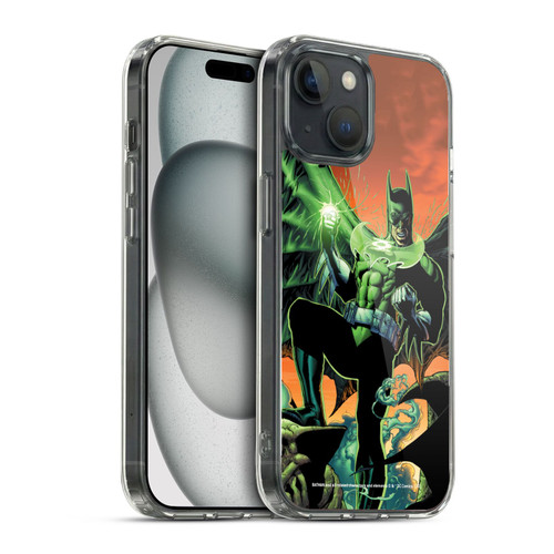 Batman DC Comics Iconic Comic Book Costumes Green Lantern Soft Gel Case for Apple iPhone 15 & MagSafe