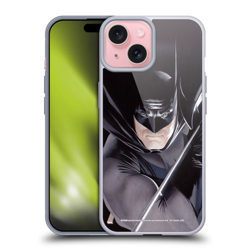 Batman DC Comics Iconic Comic Book Costumes Mythology Soft Gel Case for Apple iPhone 15 & MagSafe