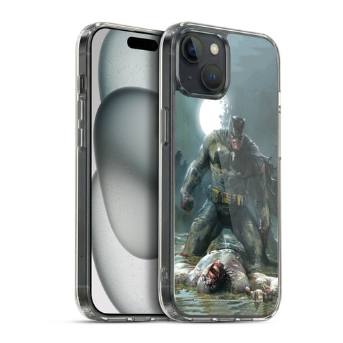 Batman DC Comics Iconic Comic Book Costumes The Dark Knight Returns Soft Gel Case for Apple iPhone 15 Plus & MagSafe