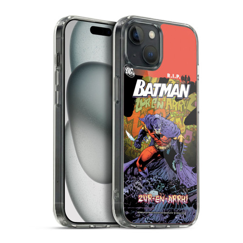 Batman DC Comics Iconic Comic Book Costumes Zur-En-Arrh Soft Gel Case for Apple iPhone 15 Plus & MagSafe