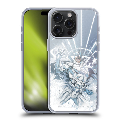 Batman DC Comics Iconic Comic Book Costumes White Lantern Brightest Day Soft Gel Case for Apple iPhone 15 Pro Max