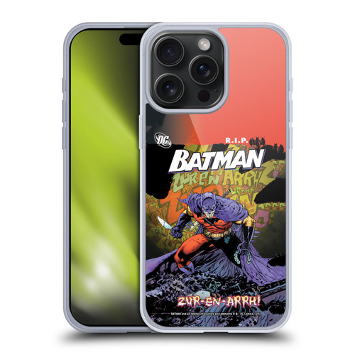 Batman DC Comics Iconic Comic Book Costumes Zur-En-Arrh Soft Gel Case for Apple iPhone 15 Pro Max & MagSafe