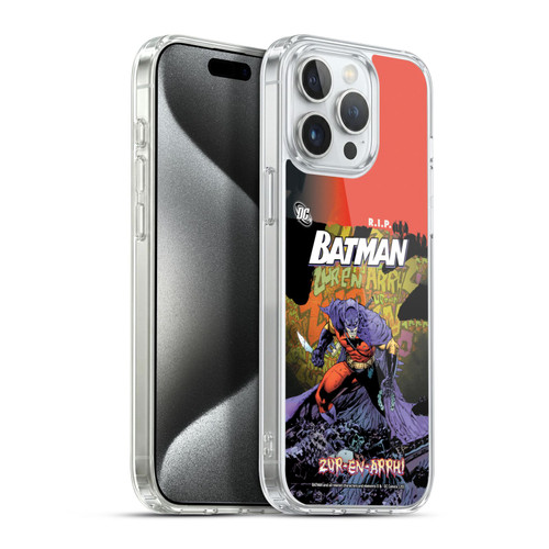Batman DC Comics Iconic Comic Book Costumes Zur-En-Arrh Soft Gel Case for Apple iPhone 15 Pro Max & MagSafe