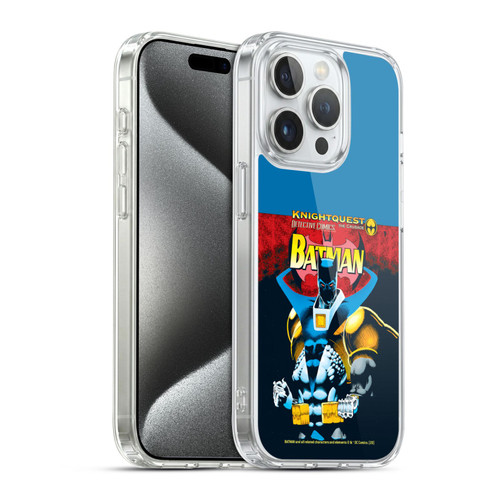 Batman DC Comics Iconic Comic Book Costumes Knightquest Soft Gel Case for Apple iPhone 15 Pro & MagSafe