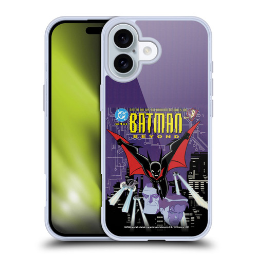 Batman DC Comics Iconic Comic Book Costumes Beyond Terry McGinnis Soft Gel Case for Apple iPhone 16 & MagSafe
