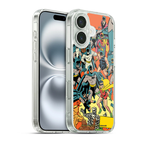 Batman DC Comics Iconic Comic Book Costumes Detective Comics 1000 Robin Soft Gel Case for Apple iPhone 16 & MagSafe