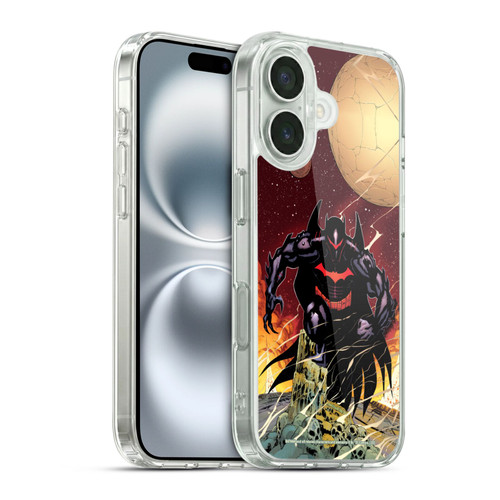 Batman DC Comics Iconic Comic Book Costumes Hellbat Soft Gel Case for Apple iPhone 16 & MagSafe