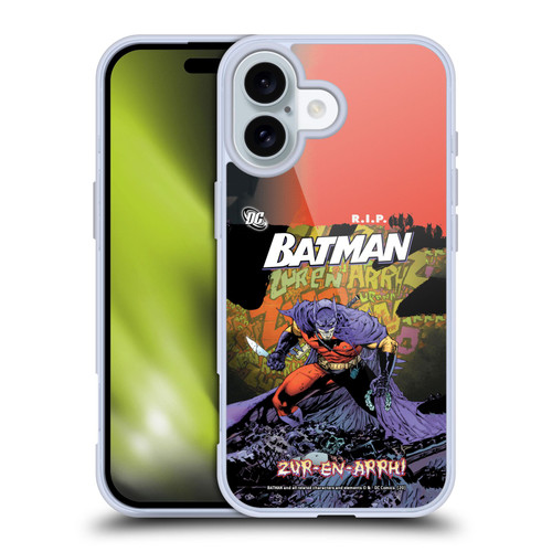 Batman DC Comics Iconic Comic Book Costumes Zur-En-Arrh Soft Gel Case for Apple iPhone 16 & MagSafe