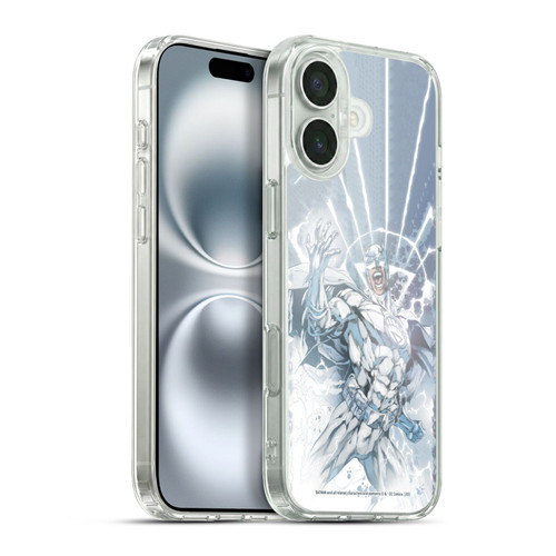 Batman DC Comics Iconic Comic Book Costumes White Lantern Brightest Day Soft Gel Case for Apple iPhone 16 Plus & MagSafe