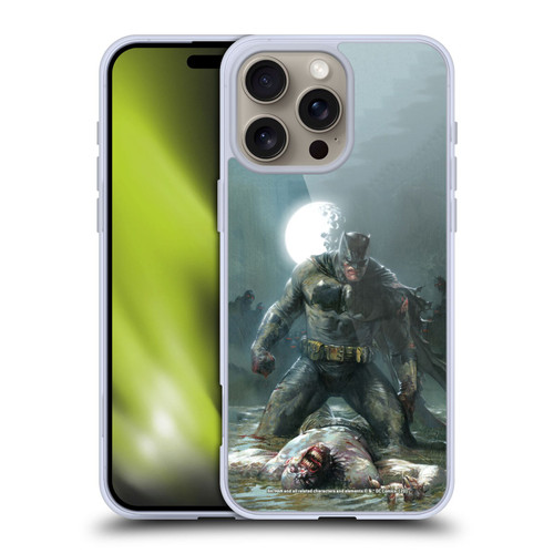 Batman DC Comics Iconic Comic Book Costumes The Dark Knight Returns Soft Gel Case for Apple iPhone 16 Pro Max & MagSafe