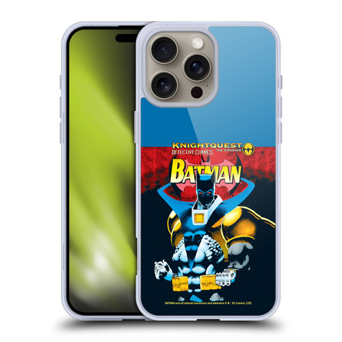Batman DC Comics Iconic Comic Book Costumes Knightquest Soft Gel Case for Apple iPhone 16 Pro Max & MagSafe