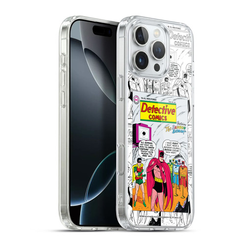 Batman DC Comics Iconic Comic Book Costumes Rainbow Soft Gel Case for Apple iPhone 16 Pro Max & MagSafe