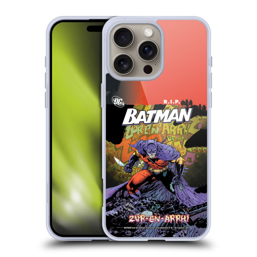 Batman DC Comics Iconic Comic Book Costumes Zur-En-Arrh Soft Gel Case for Apple iPhone 16 Pro Max