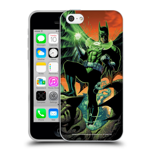 Batman DC Comics Iconic Comic Book Costumes Green Lantern Soft Gel Case for Apple iPhone 5c