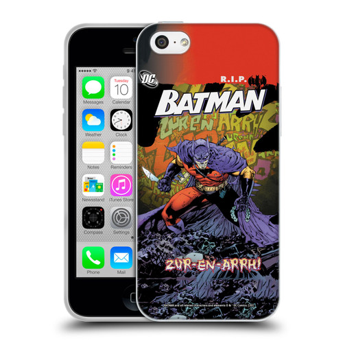 Batman DC Comics Iconic Comic Book Costumes Zur-En-Arrh Soft Gel Case for Apple iPhone 5c